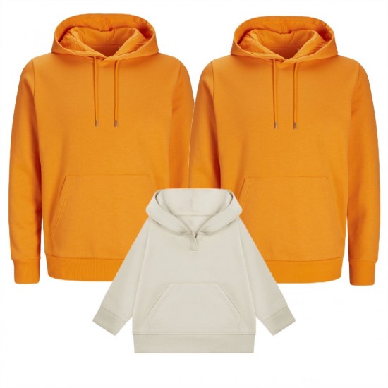 Koningsdag matching hoodies voor familie 0