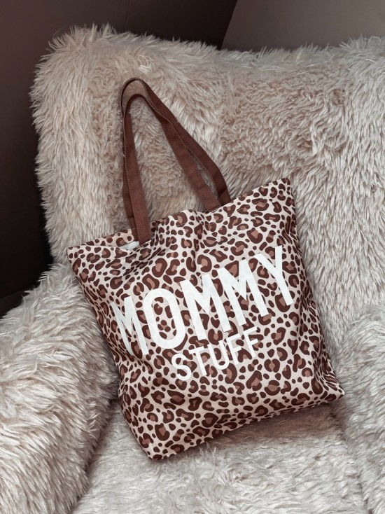 Mama tas leopard mommy stuff 3