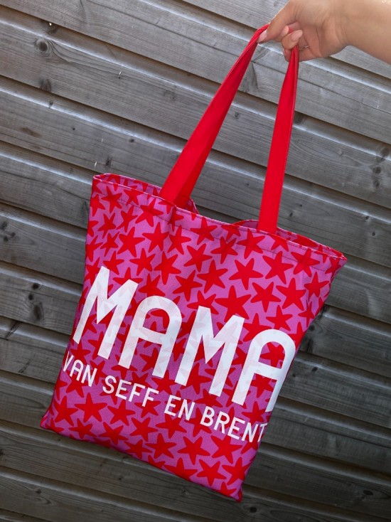 Mama tas met naam of namen van de kinderen leuk en persoonlijk moederdag cadeau