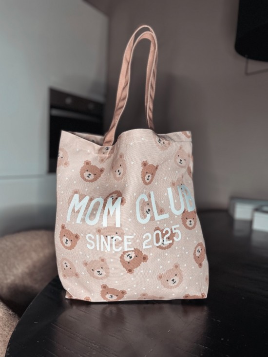 Mama tas mom club since met eigen gekozen jaartal