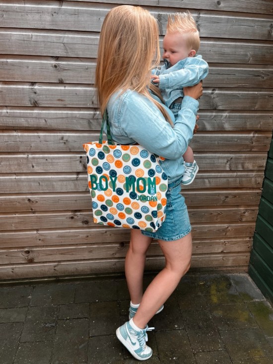 Mamatas met namen boy mom kerst caddeau moeder persoonlijk