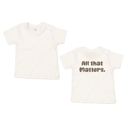 Matching familie shirt los voor kinderen all that matters