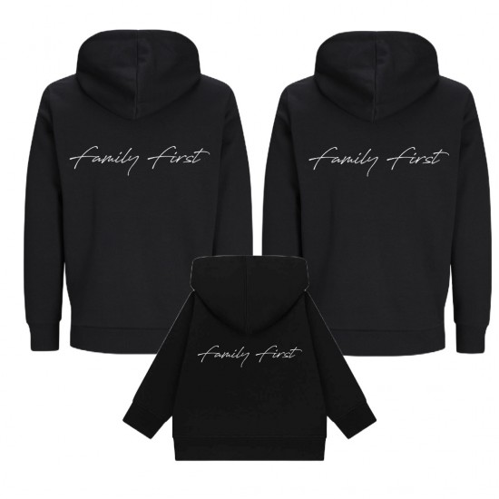 Matching familie truien family first