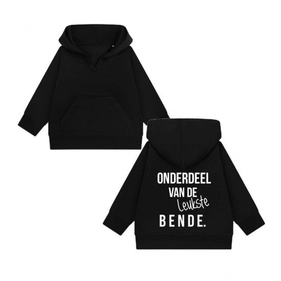 Matching hoodie voor kinderen onderdeel van de leukste bende