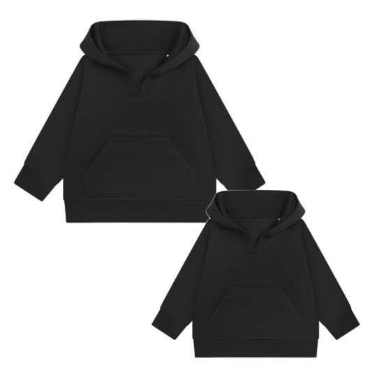 Matching hoodies voor broer en of zus smiley met eigennamen 2