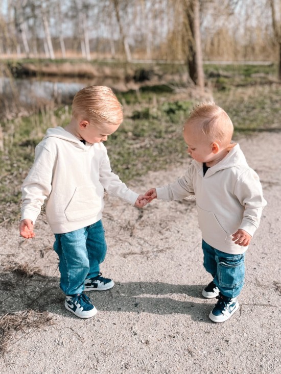 Matching hoodies voor broer en zus you love me 3