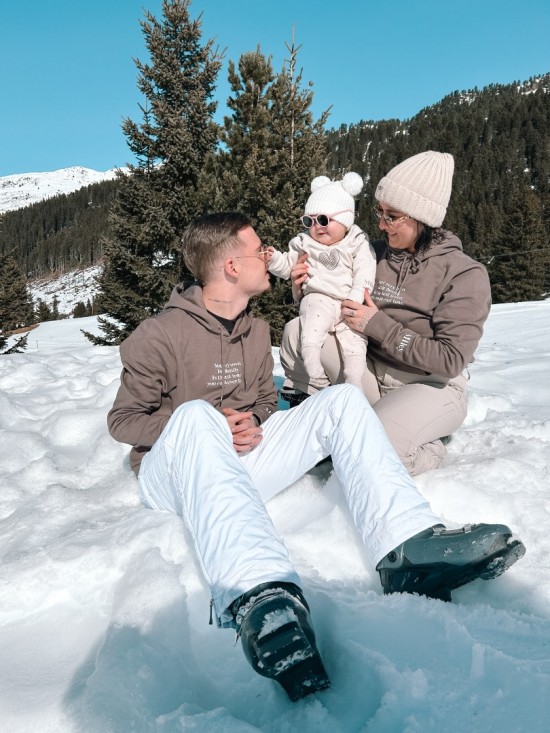 Matching hoodies voor gezin best team