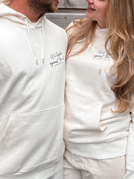 Matching koppel hoodies wij samen tegen de rest 2