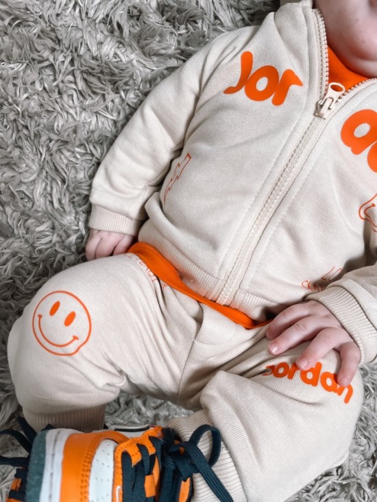 Matching los koningsdag t shirt voor kinderen   met eigennaam 3