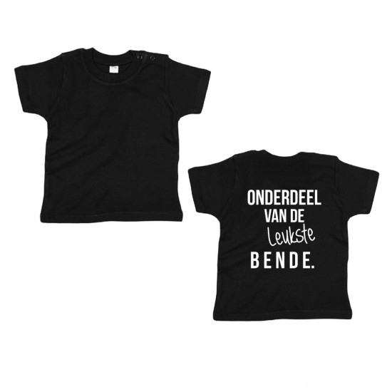 Matching los shirt voor kinderen onderdeel van de leukste bende
