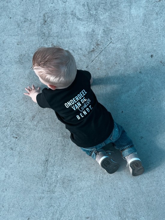 Matching shirt voor opa en kleinkind onderdeel van de leukste bende