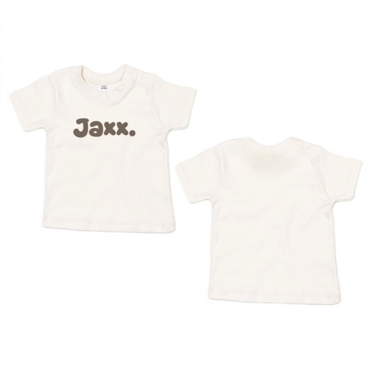 Matching shirts voor moeder en kind los met eigennaam