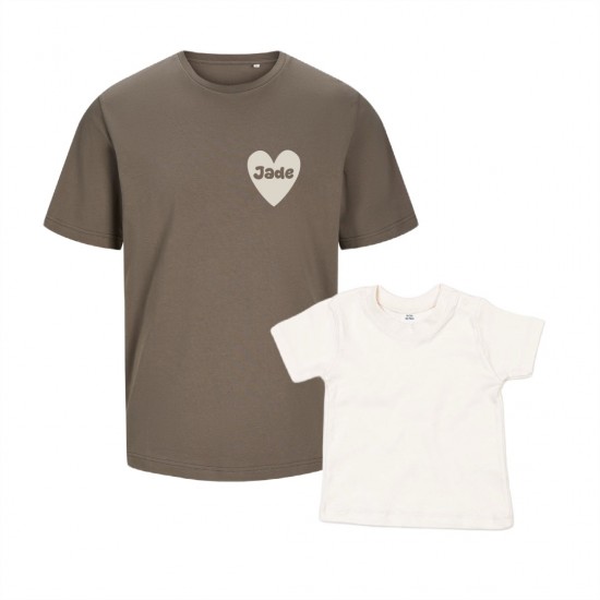 Matching shirts voor moeder en kind my girl 2