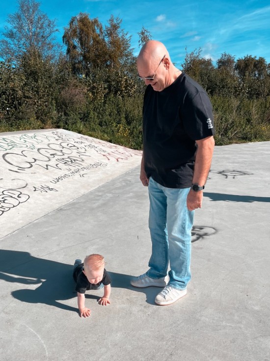 Matching shirts voor opa en kleinkind leukste bende