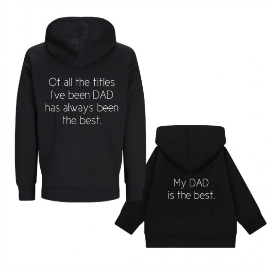 Matching truien voor vader en kind best dad