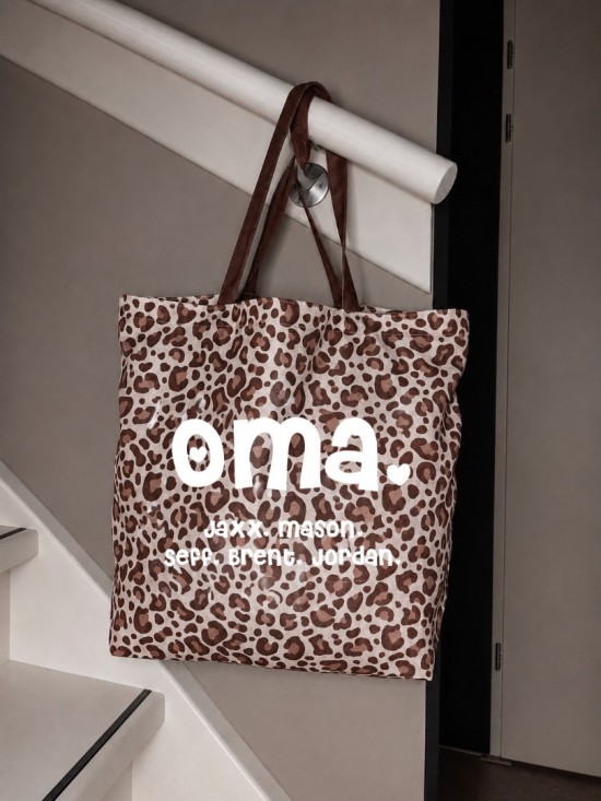 Persoonlijke tas voor oma moederdag cadeau