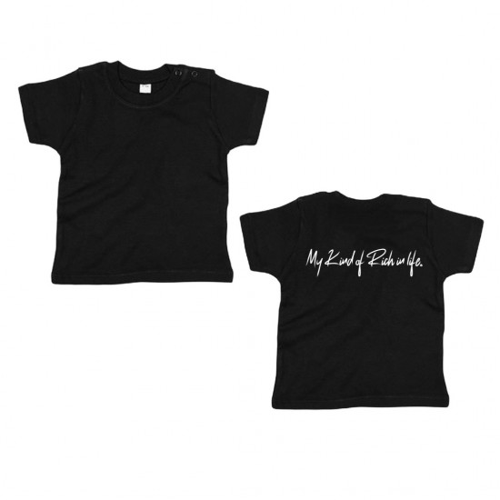 Twinning t shirt voor kinderen los   my kind of rich in life 0